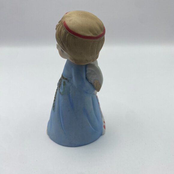 Vintage Jasco Angel 1978 Merri Bells Handcrafted Porcelain Bisque Figurine - Picture 2 of 6
